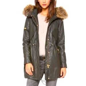 SAM New York (like new) Parka with real fur (removable) trim on hood.